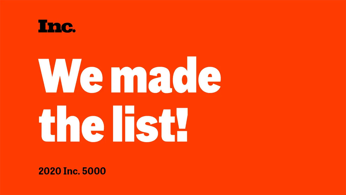 Mason Interactive included on the Inc 5000 list